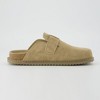 CUSHIONAIRE Women's Blain Genuine Suede Slip-On Clogs with + Memory Foam & Chic Buckle Mule - Comfortable, Non-Slip, Wide Widths Available - 4 of 4