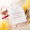 11pcs Bridesmaid Wedding Gift Bags Tissue Paper+1 Maid of Honor For Bridal Party - 4 of 4