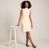 Lands' End Women's Fine Gauge Cotton Sweater Above the Knee Circle Skirt - 4 of 4