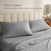 260 Thread Count Organic Cotton Percale Pillowcase Set by Bare Home - 3 of 4