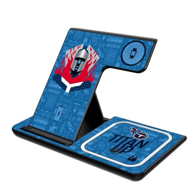 Keyscaper Tennessee Titans 2024 Edition 15-Watt 3 in 1 Charging Station