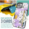 Smartish iPhone 15 Wallet Case - Wallet Slayer Vol 2 Credit Card Kickstand Holder - 2 of 4
