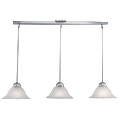 Vaxcel Da Vinci 3 - Light Pendant in  Brushed Nickel