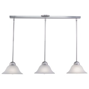 Vaxcel Da Vinci 3 - Light Pendant in  Brushed Nickel - 1 of 4