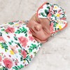 Baby Essentials Rose Floral Swaddle Blanket - image 3 of 3