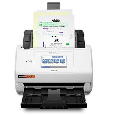 Epson RapidReceipt RR-600W Wireless Desktop Color Duplex Receipt and Document Scanner