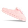 Jessica Simpson Girl's Slip-On Faux Shearling Clog Slippers with Satin Bow - 4 of 4
