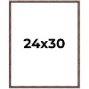 PosterPalooza | 24x30 Bamboo Picture Frame, UV Acrylic, 4 Finishes - Brown, Black, Gold, and Natural - 2 of 4