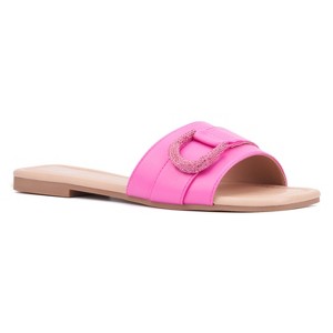 New York & Company Women's Nadira Flat Sandal - 1 of 4