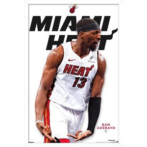 Trends International NBA Miami Heat - Bam Adebayo Feature Series 25 Framed Wall Poster Prints - 1 of 4