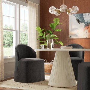 Tub Slipcovered Dining Chair - Threshold™ - 1 of 4