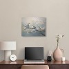 Art Remedy Two birds and a blossom branch Rustic Chic Farmhouse Wall Art Unframed - 2 of 4