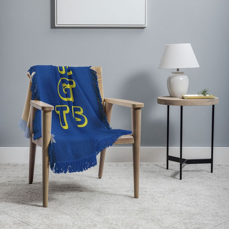 socoart You Got This Blue Woven Throw Blanket - Deny Designs, 2 of 8
