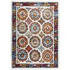 Modway Entourage Odile Distressed Floral Moroccan Trellis 8x10 Area Rug - 2 of 4