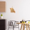 Totally Bamboo Missouri Fish Kiss Cutting Board: Lightweight Bamboo, Multicolored, 11.75" x 13.5", Hand Wash, 1-Year Warranty - 3 of 4