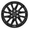 OE Wheels CA90 20 Inch Rim Fits Escalade Style 6x139.7 20x9 Gloss Black - Hollander 4875 (1) - 2 of 4