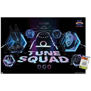 Trends International Space Jam: A New Legacy - Half Court Unframed Wall Poster Prints - 1 of 4