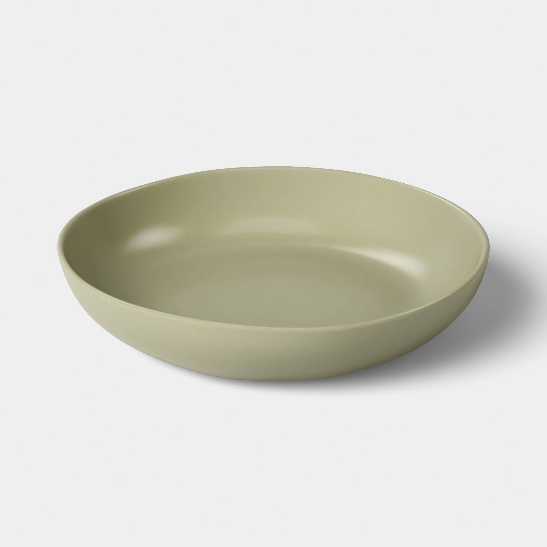 38.9 fl oz Stoneware Aralia Soup Bowl Green - Threshold™