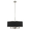 Livex Lighting Park Ridge 6 - Light Chandelier in  Brushed Nickel - 3 of 4