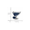 Black Bow Jewelry Sterling Silver St. Louis Blues NHL Bead Charm - 3 of 4