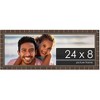 PosterPalooza | 24x8 Modern Bamboo Picture Frame, UV Acrylic, 5 Finishes - 2 of 4