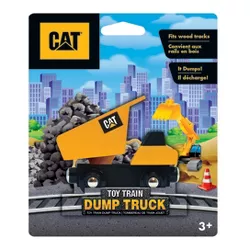 MasterPieces Wood Train Engine - Caterpillar Dump Truck - Officially Licensed Toddler & Kids Toy