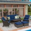 UPTIOT 6-Piece Outdoor Patio Conversation Set - 4 of 4