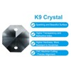 Unique Bargains Crystal Pendants Octagon Beads for DIY Lamp Arts Crafts Decoration 60 Pcs - 3 of 4