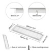 Unique Bargains Rectangle Ventilation Grille, Aluminum - 2 of 3