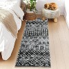 Low Pile Runner Rug - Non-Slip Stain Resistant Area Rug, Non-Shedding Throw Floor Cover for Kitchen Entryway Living Room Bedroom - 3 of 4