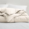 Peace Nest White Goose Down Comforter Duvet Insert Soft 360 Thread Count Fabric - 4 of 4