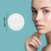 Unique Bargains Disposable Round Diamond Lattice Makeup Remover Sponge White - image 4 of 4