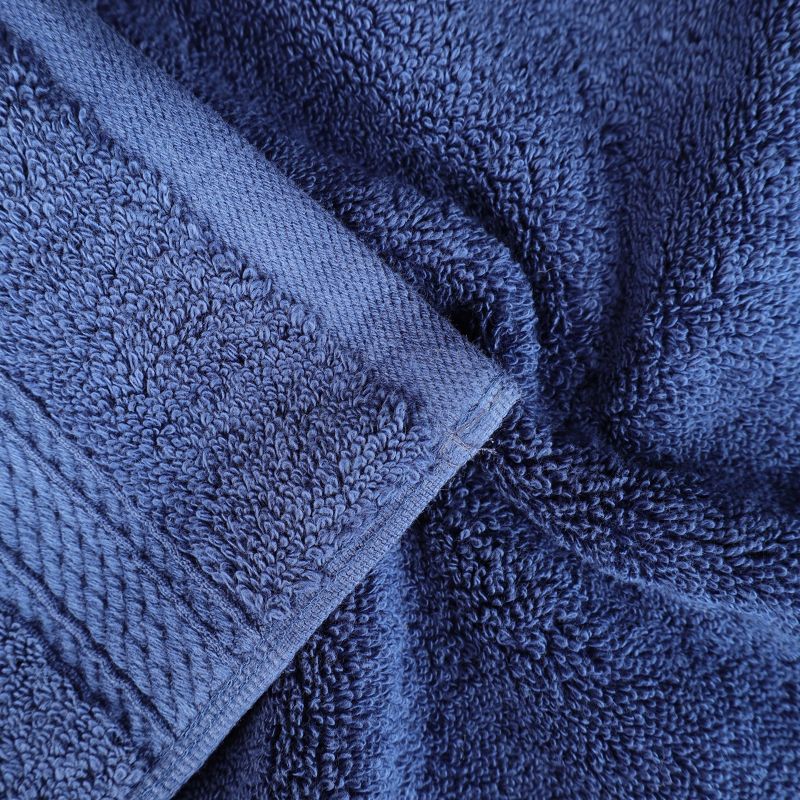 Premium Cotton 800 GSM Heavyweight Plush Luxury 10 Piece Bathroom Towel Set by Blue Nile Mills, 5 of 11