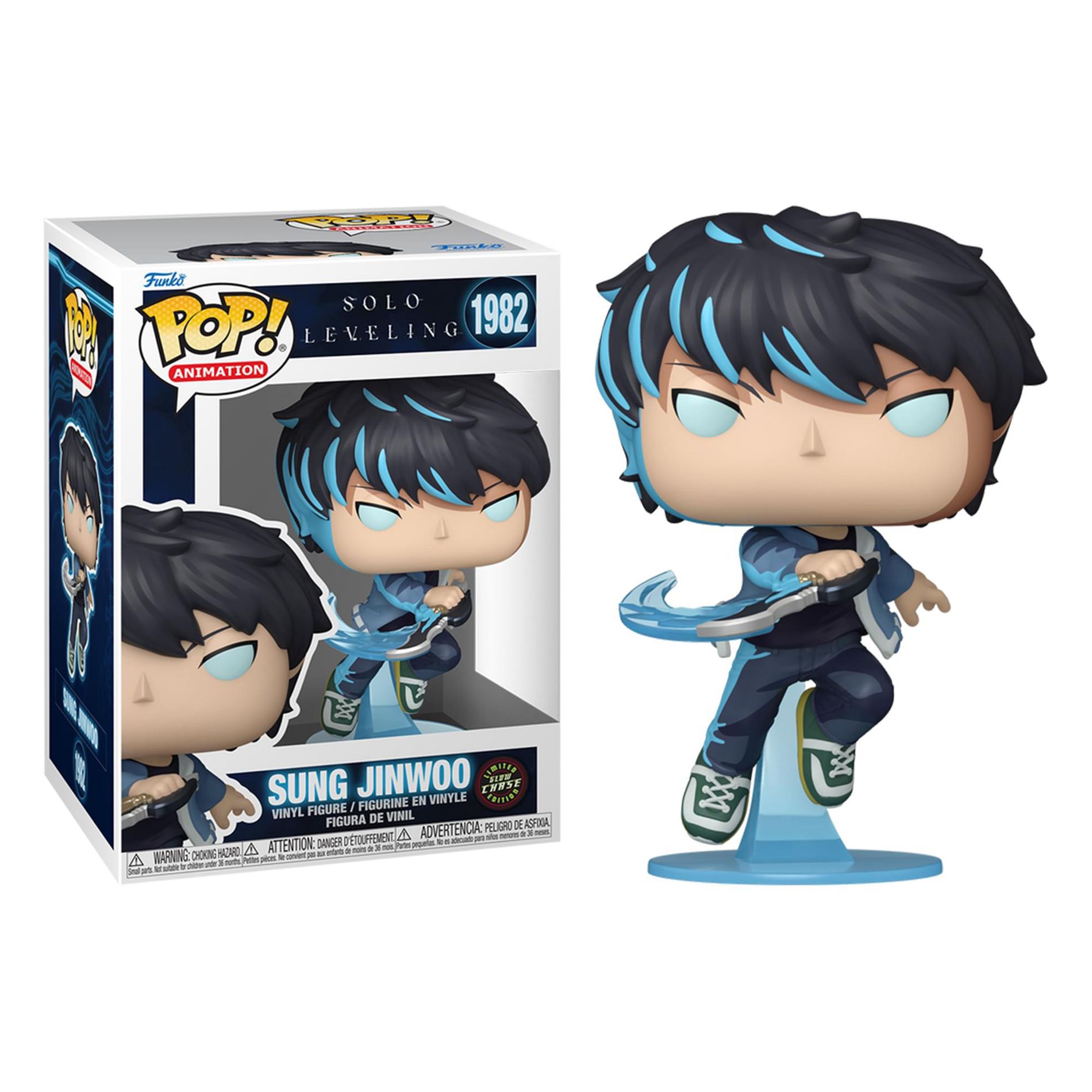 Funko Solo Leveling Funko POP Animation | Sung Jinwoo (Chase)