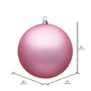 Vickerman Pink Ball Ornament - 2 of 4