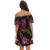 Riviera Sun Womens Floral Printed Off-Shoulder Rayon Crepe Printed Sundress for Women - 3 of 3