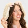 Adult Halloween Bunny Costume Headband - Hyde and EEK! Boutique™ Light Brown - 3 of 3