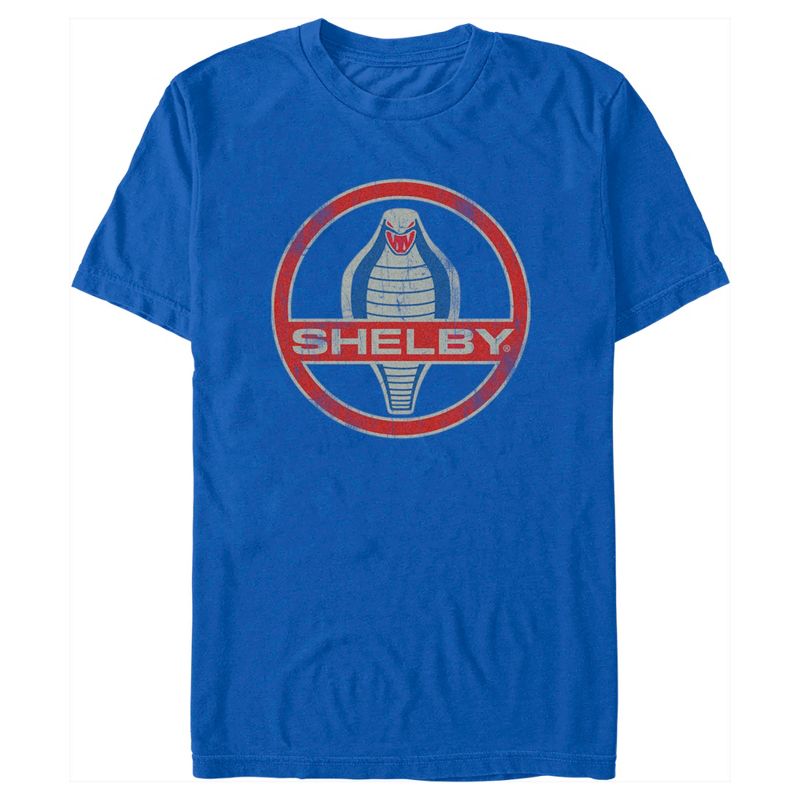 Men's Shelby Cobra Vintage Logo T-Shirt, 1 of 4