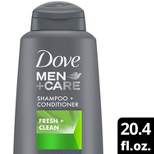Dove Men+Care Fresh and Clean 2-in-1 Shampoo + Conditioner