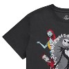 Ladies Disney Jack Skellington Shirt - The Nightmare Before Christmas Tee - Skellington Short Sleeve Fashion T-Shirt - 3 of 4