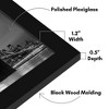 Americanflat 20x40 Picture Frame with Polished Plexiglass - Black Picture Frame with Engineered Wood - Epic Collection - 3 of 4