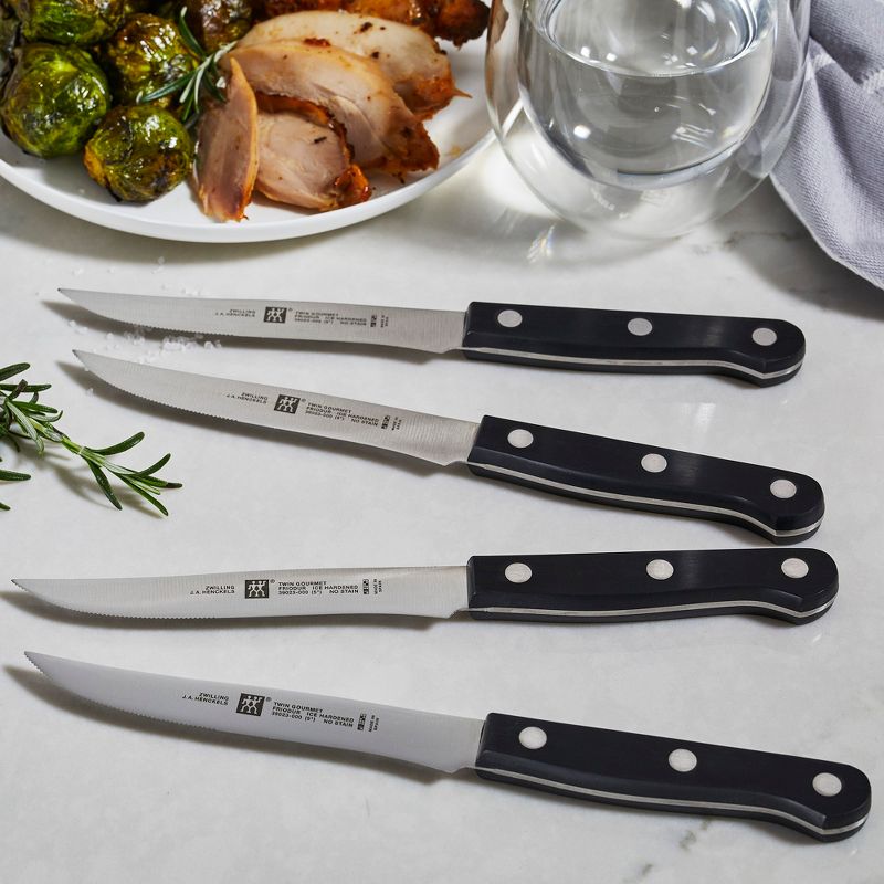 ZWILLING TWIN Gourmet Steak Knives Set of 4, 3 of 11