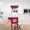 Infurnic Popcorn Poppers, with Cart and Kettle, Kitchenware for Family Gatherings, Red, 26.18"*16.54"*54.76" - 4 of 4