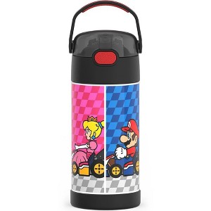 Thermos 12 oz. Kid's Funtainer Vacuum Insulated Stainless Steel Water Bottle - 1 of 2