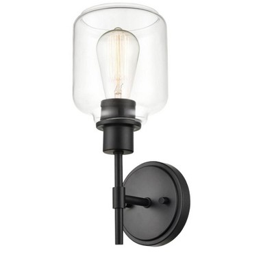 Millennium Lighting 1 - Light Vanity in  Matte Black