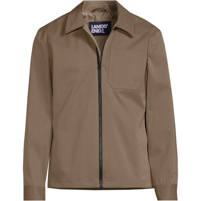 Lands' End Men's Squall Mac Rain Jacket - Small - Vintage Taupe — фото 3