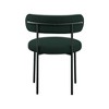 Meridian Furniture,Beacon Green Boucle Fabric Dining Chair, Set of 2 - 2 of 4