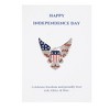 Anna-Kaci Bald Eagle American Flag Shield Brooch Pin with Patriotic Gift Card & Envelope - 2 of 4