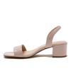 Lands' End Women's Essential Leather Block Heel Sandals - 3 of 4