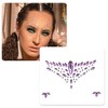 Unique Bargains Classic Face Rhinestone Stickers 1 Pc - 4 of 4